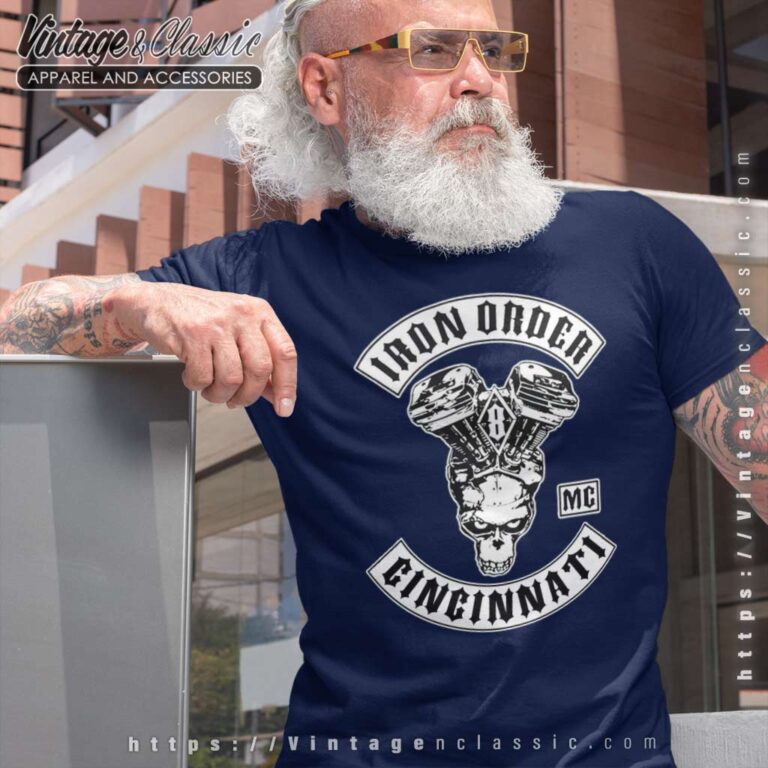 Iron Order Mc Cincinnati Biker T shirt Iron Order Mc Cincinnati Biker T shirt