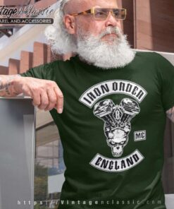 Iron Order Mc England Biker T shirt