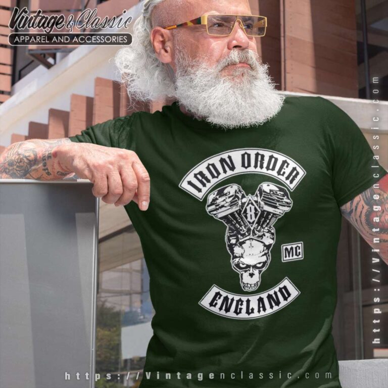 Iron Order Mc England Biker T shirt Iron Order Mc England Biker T shirt