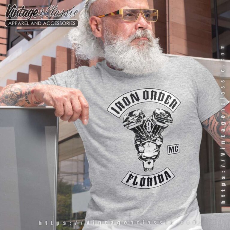 Iron Order Mc Florida Biker T shirt Iron Order Mc Florida Biker T shirt