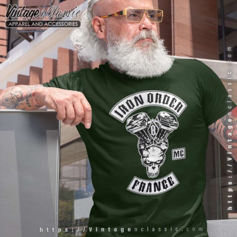 Iron Order Mc France Biker T shirt Iron Order Mc France Biker T shirt