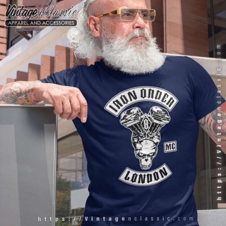 Iron Order Mc London Biker T shirt Iron Order Mc London Biker T shirt