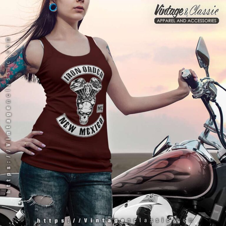 Iron Order Mc New Mexico Raceback Tank Iron Order Mc New Mexico Raceback Tank
