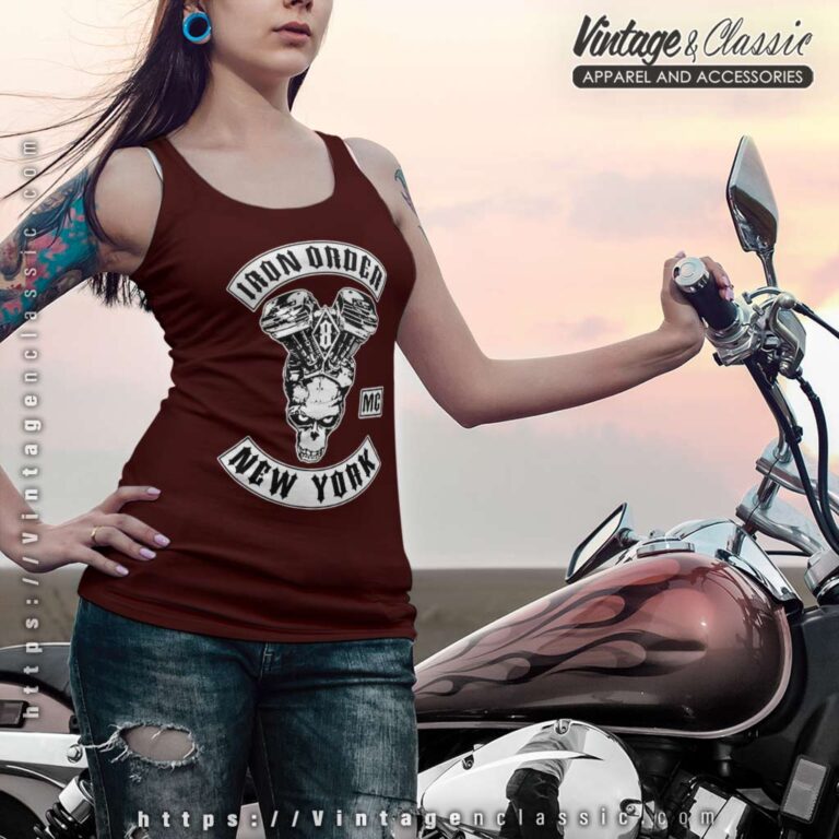 Iron Order Mc New York Raceback Tank Iron Order Mc New York Raceback Tank