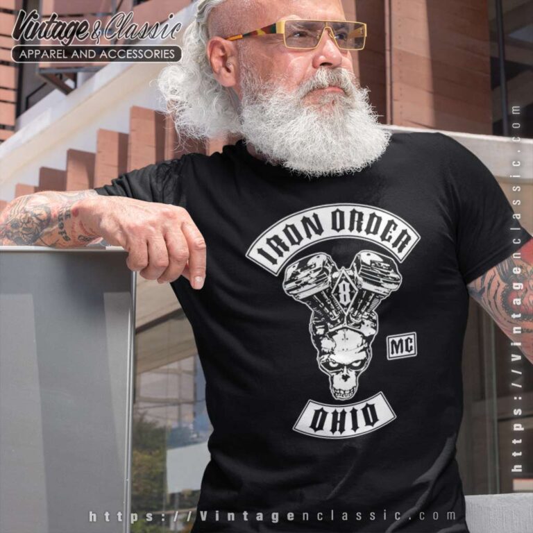 Iron Order Mc Ohio Biker T shirt Iron Order Mc Ohio Biker T shirt
