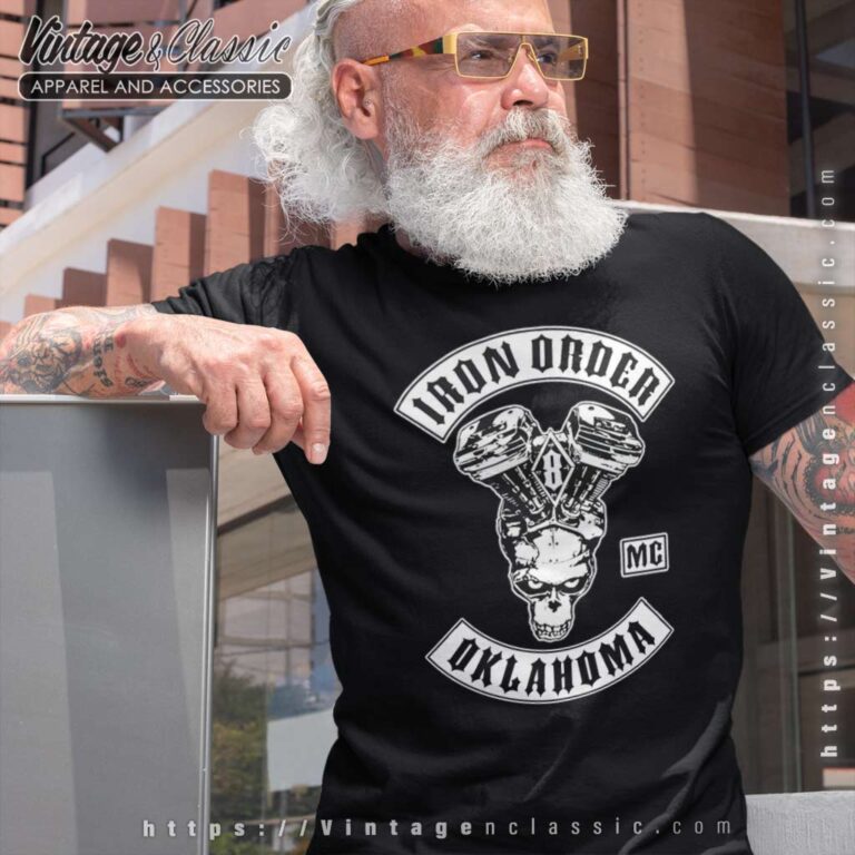 Iron Order Mc Oklahoma Biker T shirt Iron Order Mc Oklahoma Biker T shirt