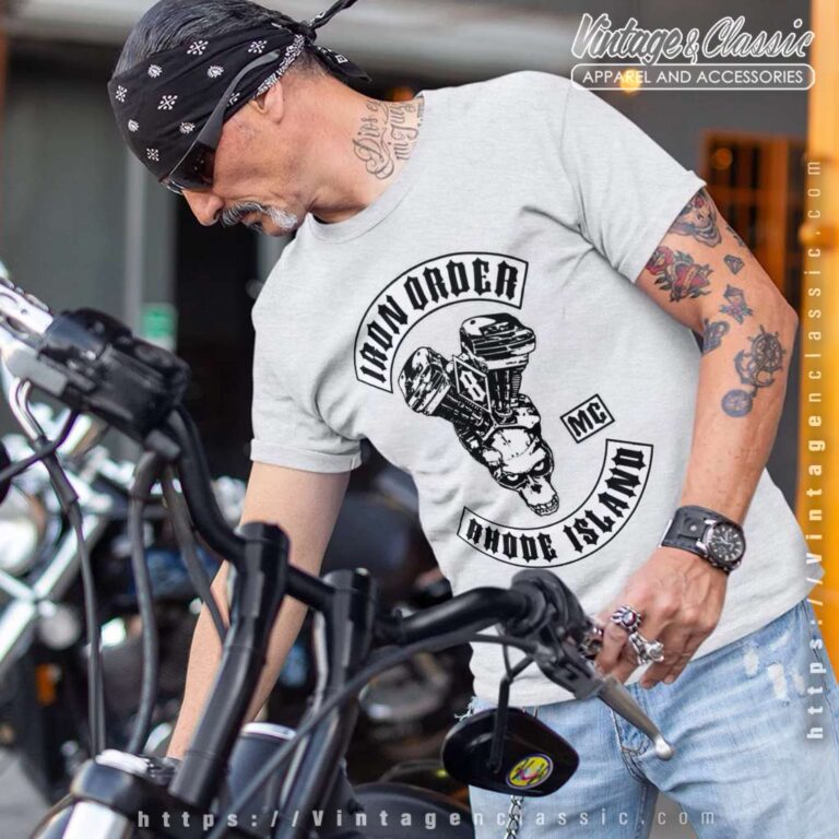 Iron Order Mc Rhode Island T Shirt Iron Order Mc Rhode Island T Shirt