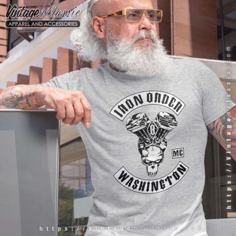 Iron Order Mc Washington Biker T shirt 1 Iron Order Mc Washington Biker T shirt 1