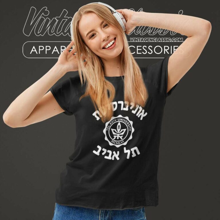 Israel Tel Aviv University Women TShirt Israel Tel Aviv University Women TShirt