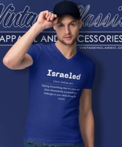 Israeled Verd Shirt Urban Dictionary 2023 V Neck TShirt