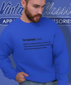 Israeled Verd Shirt Word Of The Year 2023 Sweatshirt