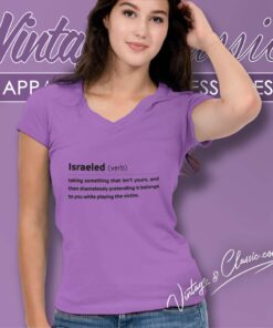Israeled Verd Shirt Word Of The Year 2023 V Neck TShirt