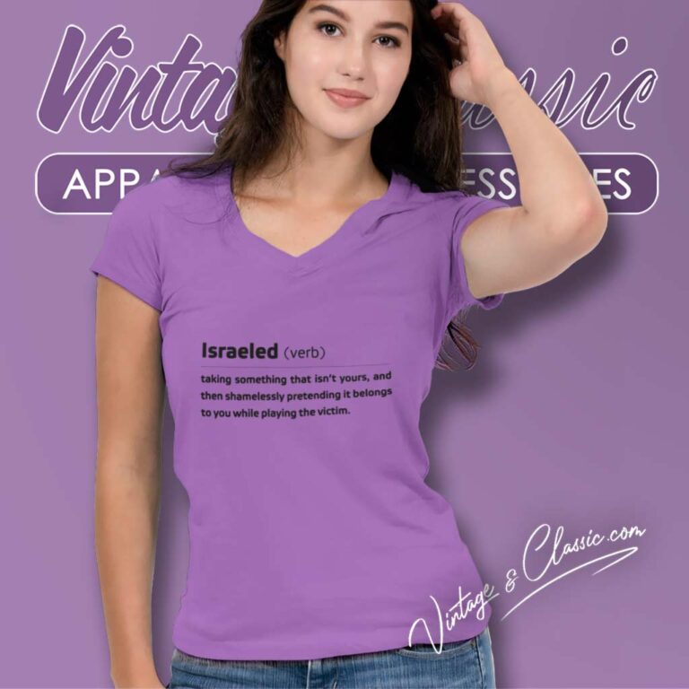 Israeled Verd Shirt Word Of The Year 2023 V Neck TShirt Israeled Verd Shirt Word Of The Year 2023 V Neck TShirt