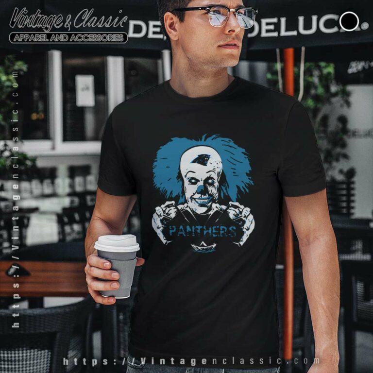 It Halloween Carolina Panthers Nfl T Shirt It Halloween Carolina Panthers Nfl T Shirt