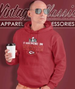 It Happens In Vegas Chiefs Super Bowl Lviii Hoodie
