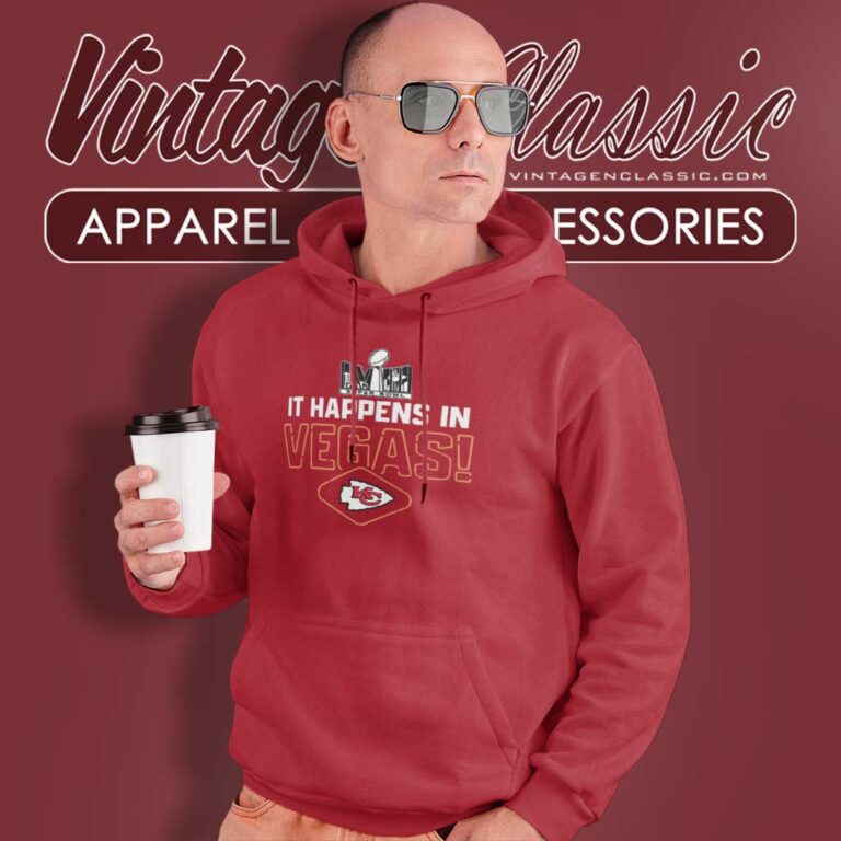 It Happens In Vegas Chiefs Super Bowl Lviii Hoodie It Happens In Vegas Chiefs Super Bowl Lviii Hoodie