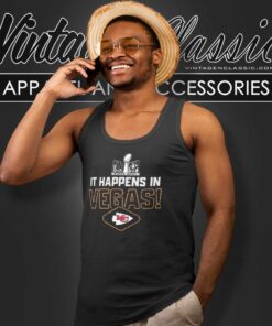 It Happens In Vegas Chiefs Super Bowl Lviii Tank Top Racerback