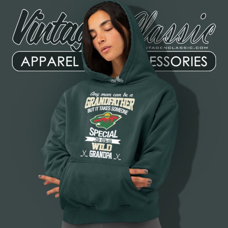 It Takes Someone Special To Be A Minnesota Wild Grandpa Hoodie It Takes Someone Special To Be A Minnesota Wild Grandpa Hoodie