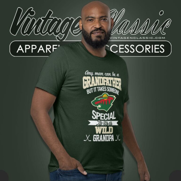 It Takes Someone Special To Be A Minnesota Wild Grandpa T Shirt It Takes Someone Special To Be A Minnesota Wild Grandpa T Shirt