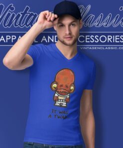 It Was A Twap Admiral Ackbar Star Wars V Neck TShirt