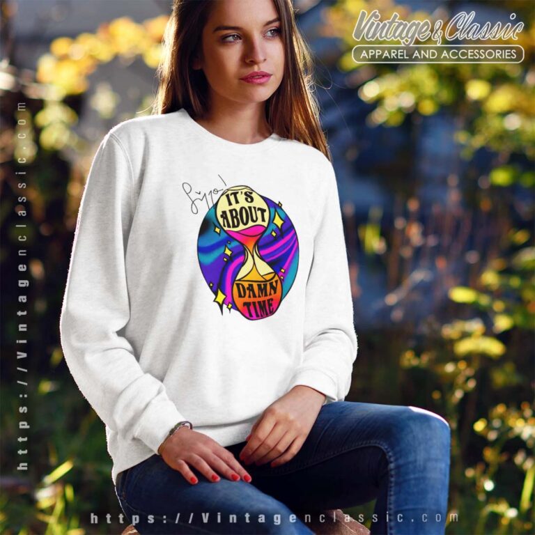 Its About Damn Time Lizzo Sweatshirt Its About Damn Time Lizzo Sweatshirt