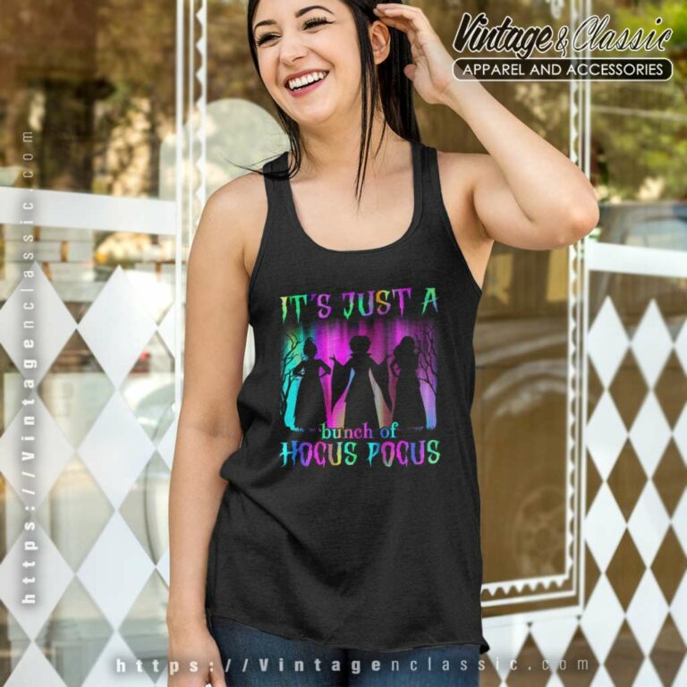 Its Just A Bunch Of Hocus Pocus Shirt Witch Tank Top Racerback Its Just A Bunch Of Hocus Pocus Shirt Witch Tank Top Racerback