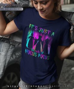 Its Just A Bunch Of Hocus Pocus Shirt Witch Women TShirt