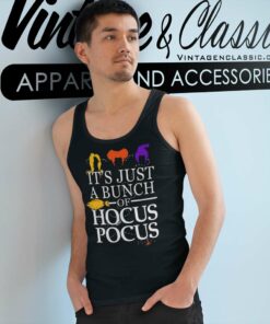 Its Just A Bunch Of Hocus Pocus Tank Top Racerback
