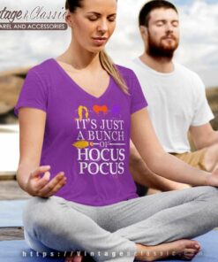 Its Just A Bunch Of Hocus Pocus V Neck TShirt