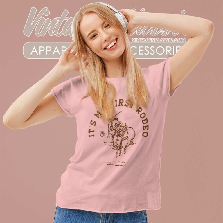 Its My First Rodeo Natural Women TShirt Its My First Rodeo Natural Women TShirt