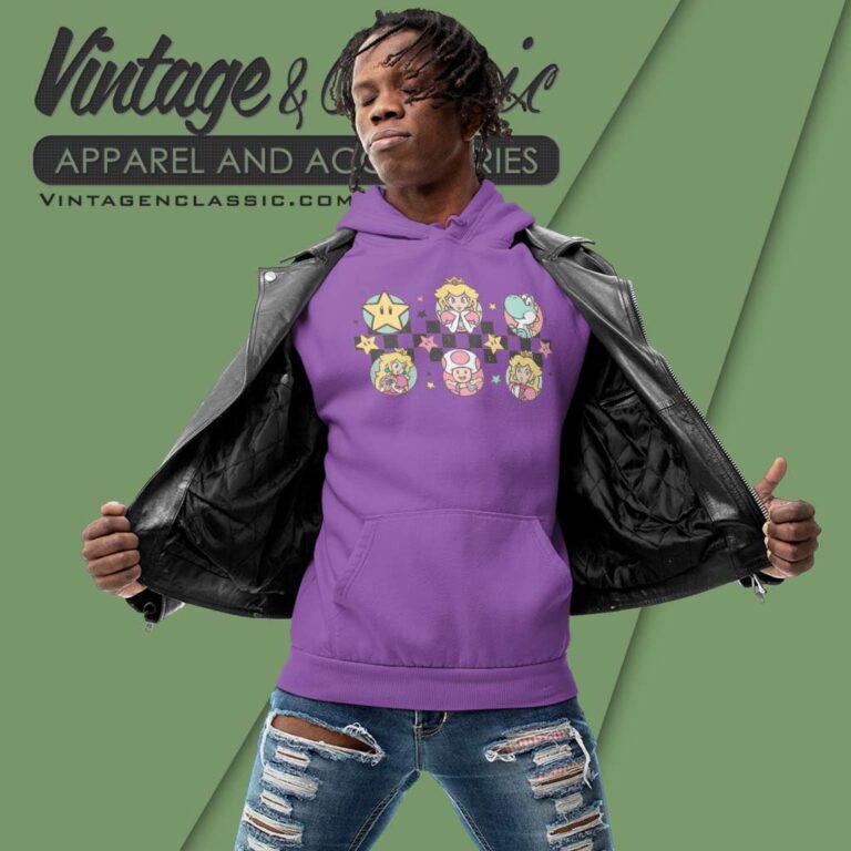 Its Peach Time Princess Peach And Friends Hoodie Its Peach Time Princess Peach And Friends Hoodie