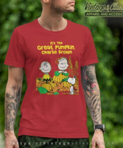 Its The Great Pumpkin Charlie Brown T Shirt