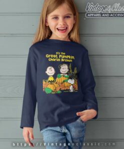 Its The Great Pumpkin Charlie Brown kids Longsleeves