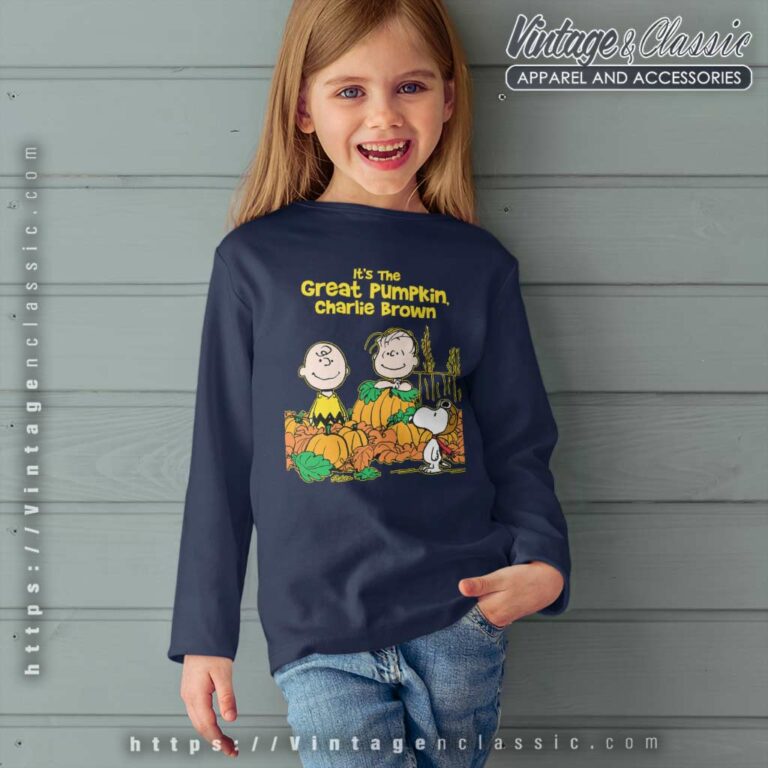 Its The Great Pumpkin Charlie Brown kids Longsleeves Its The Great Pumpkin Charlie Brown kids Longsleeves