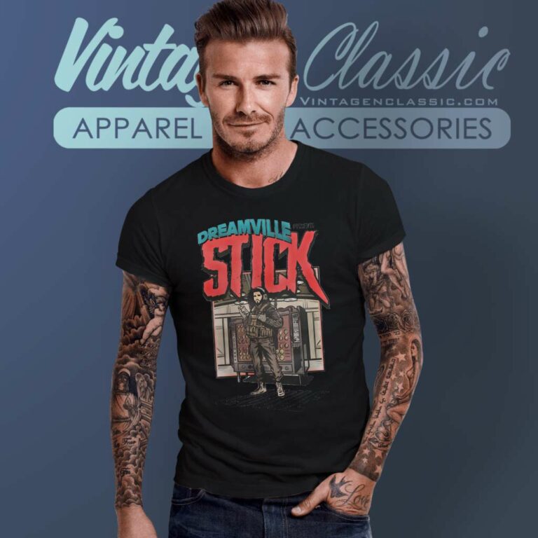 J Cole Dream Ville Stick Shirt T Shirt J Cole Dream Ville Stick Shirt T Shirt