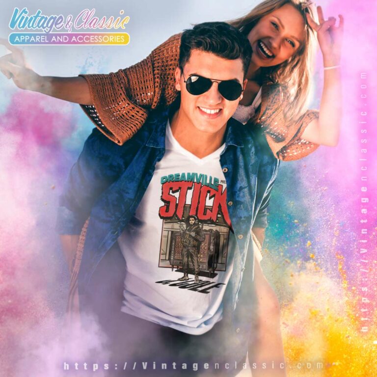 J Cole Dream Ville Stick Shirt V Neck TShirt J Cole Dream Ville Stick Shirt V Neck TShirt