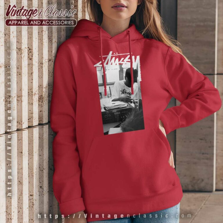 J Dilla By Stussy Stones Throw Records Hoodie J Dilla By Stussy Stones Throw Records Hoodie