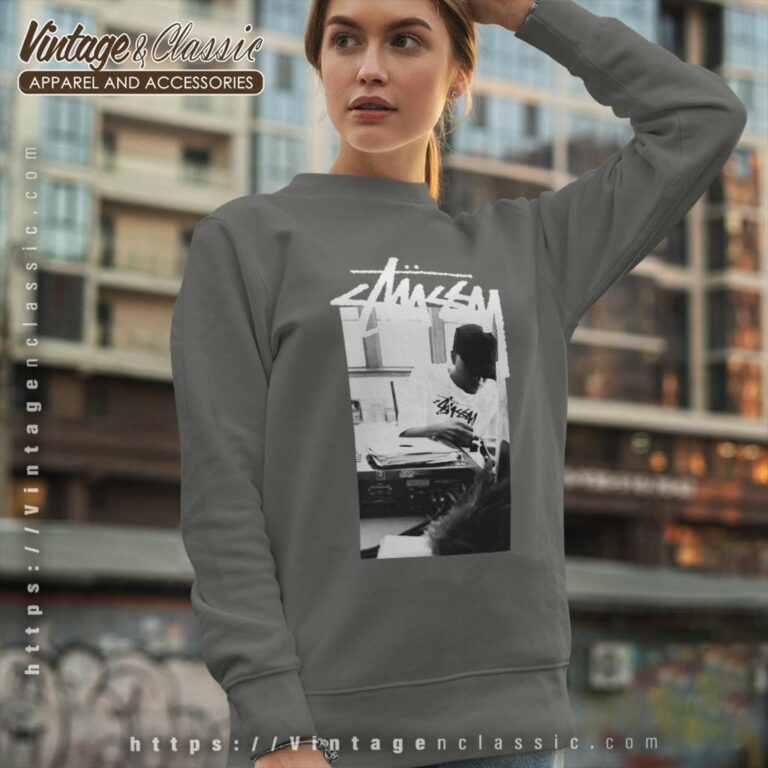J Dilla By Stussy Stones Throw Records Sweatshirt J Dilla By Stussy Stones Throw Records Sweatshirt