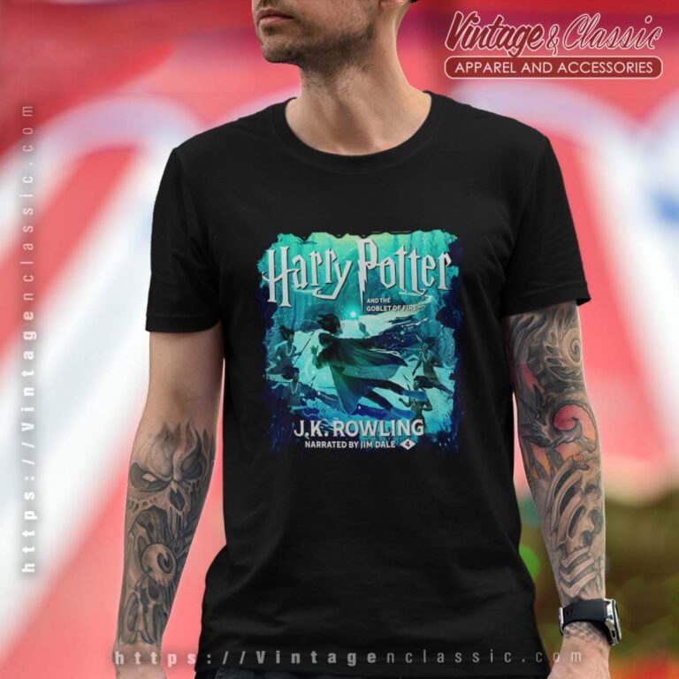 J K Rowling Narrated By Jim Dale 4 Gift for Harry Potter Fandom Tshirt J K Rowling Narrated By Jim Dale 4 Gift for Harry Potter Fandom Tshirt