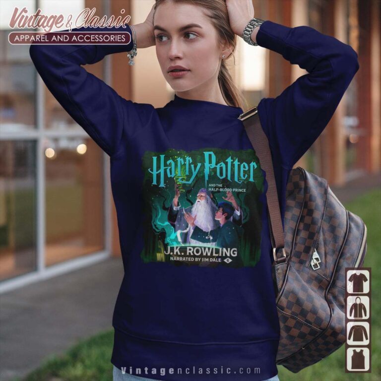 J K Rowling Narrated By Jim Dale 6 Gift for Harry Potter Fandom Sweatshirt J K Rowling Narrated By Jim Dale 6 Gift for Harry Potter Fandom Sweatshirt