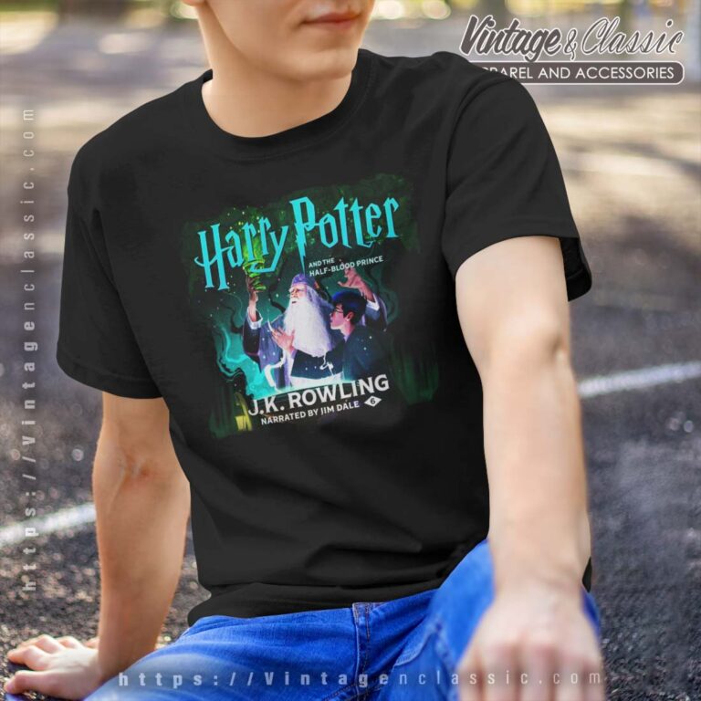 J K Rowling Narrated By Jim Dale 6 Gift for Harry Potter Fandom Tshirt J K Rowling Narrated By Jim Dale 6 Gift for Harry Potter Fandom Tshirt