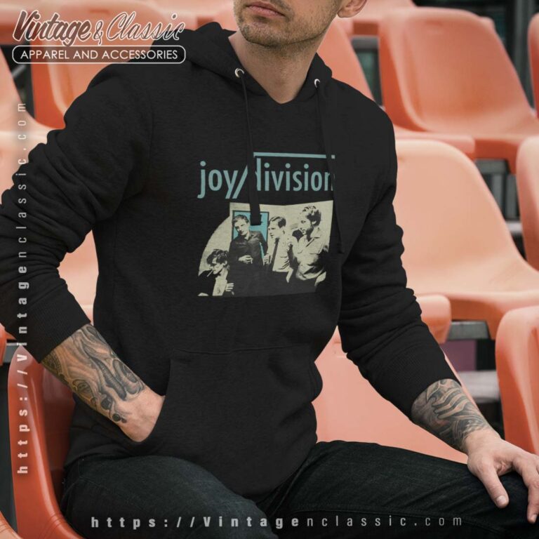 JOY DIVISION NEW VINTAGE BAND HOODIE JOY DIVISION NEW VINTAGE BAND HOODIE