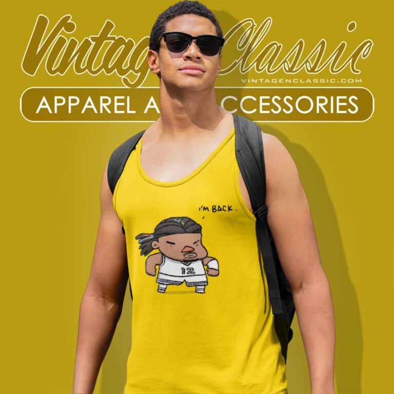 Ja Morant Im Back Chibi Shirt Memphis Grizzlies Tank Top Racerback Ja Morant Im Back Chibi Shirt Memphis Grizzlies Tank Top Racerback