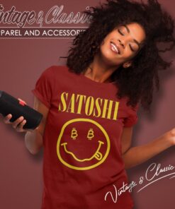 Jack Dorsey Wearing Satoshi Women T Shirt