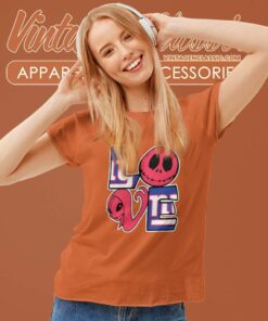 Jack Skellington And Sally Love New York Giants Shirt 6 Jack Skellington And Sally Love New York Giants Women TShirt