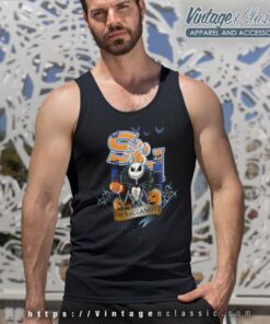 Jack Skellington Bearkats The Buccaneers Tank Top Racerback