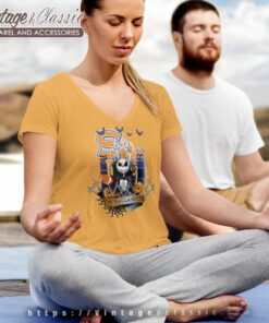 Jack Skellington Bearkats The Buccaneers V Neck TShirt
