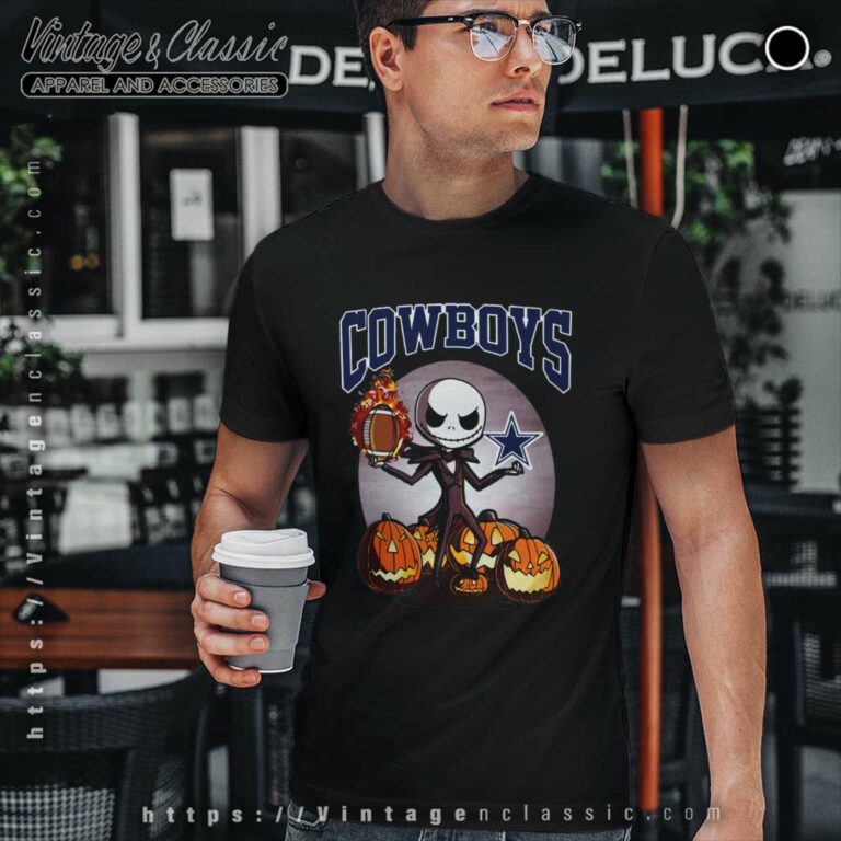 Jack Skellington Dallas Cowboys Halloween T Shirt Jack Skellington Dallas Cowboys Halloween T Shirt