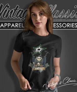 Jack Skellington Dallas Stars Hockey Women T Shirt