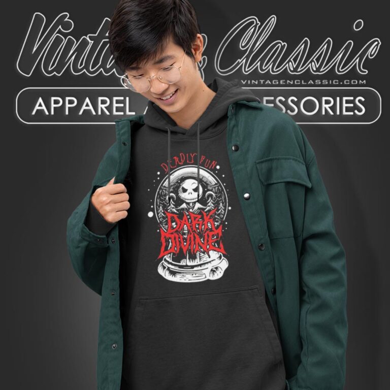 Jack Skellington Dark Divine Deadly Fun Snowglobe Hoodie Jack Skellington Dark Divine Deadly Fun Snowglobe Hoodie